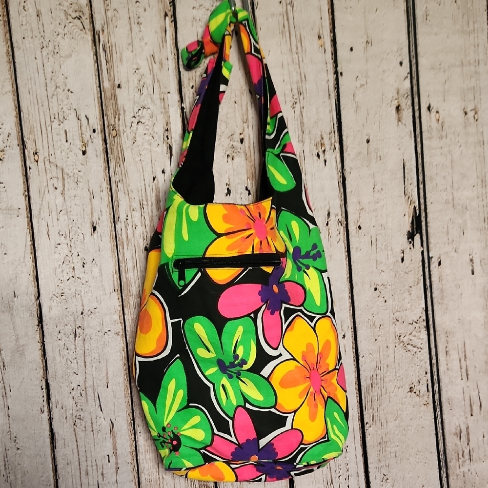 Floral Multicolor Tote Bag